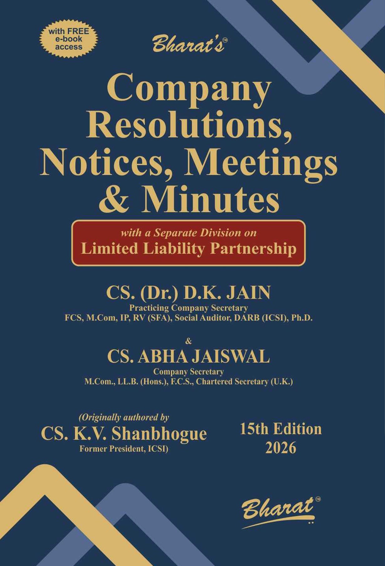 Company Resolutions, Notices, Meetings and Minutes - Bharat Law House