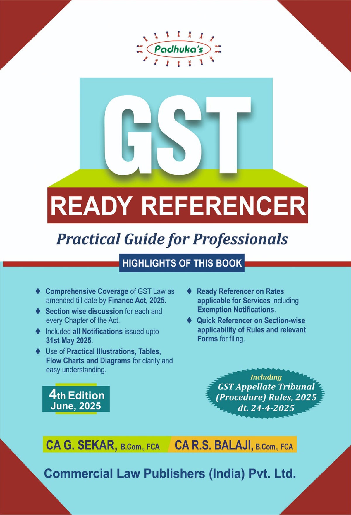 GST Ready Referencer Practical Guide - Commercial Law Publishers