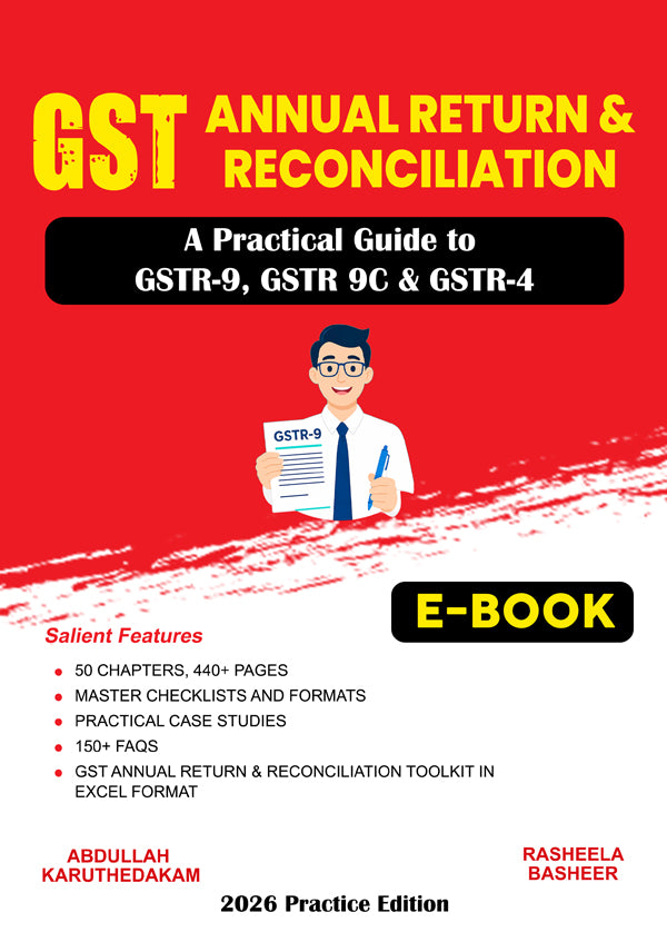 GST Annual Return and Reconciliation Practical Guide Ebook 2026 Edition by Taxscan