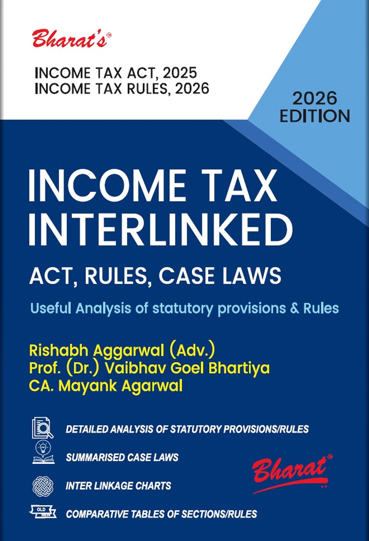 Income Tax Interlinked - back cover by Bharat Law House