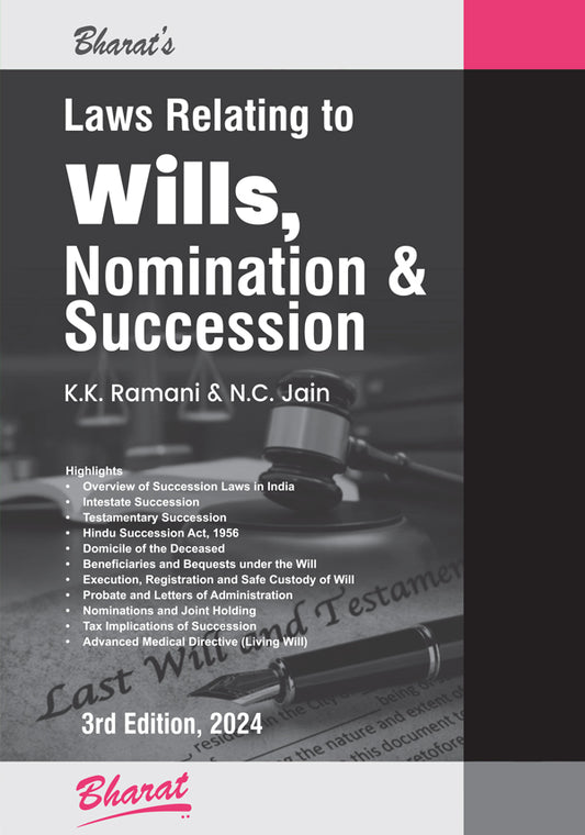 Law relating to WILLS, Nomination & Succession