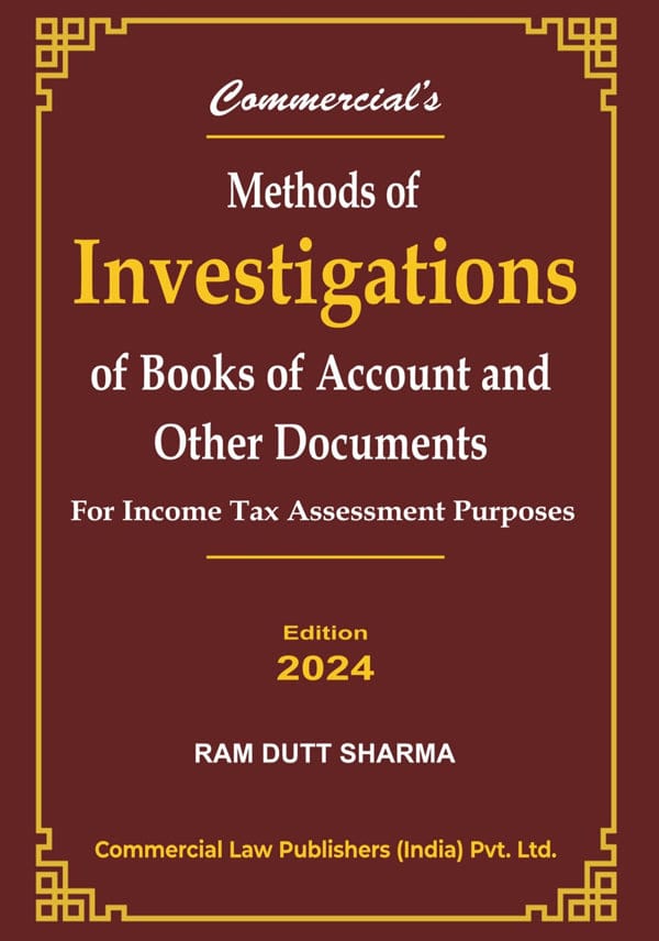 Methods of Investigations of Books of Accounts and Other Documents