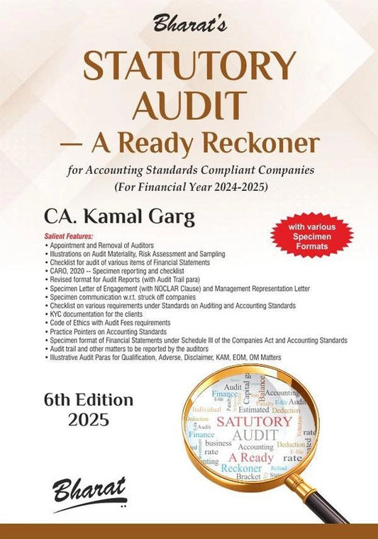 tax audit book - audit book - statutory audit