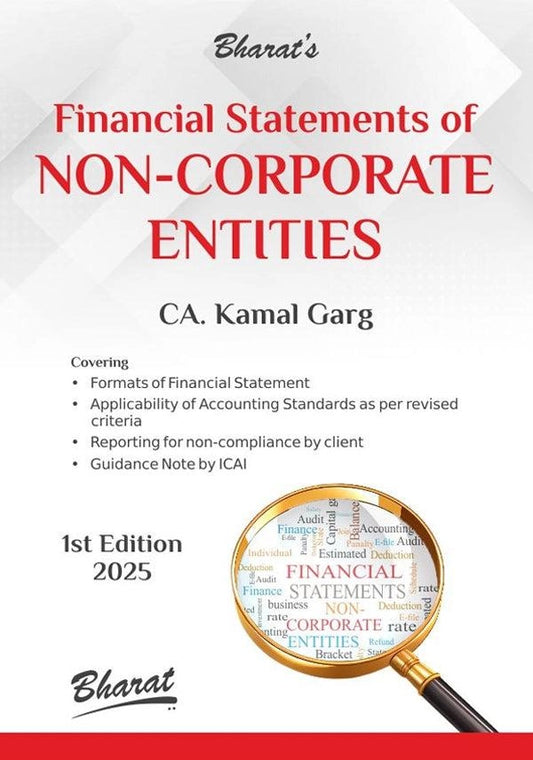 financial statement book - non corporate entities book - ICAI