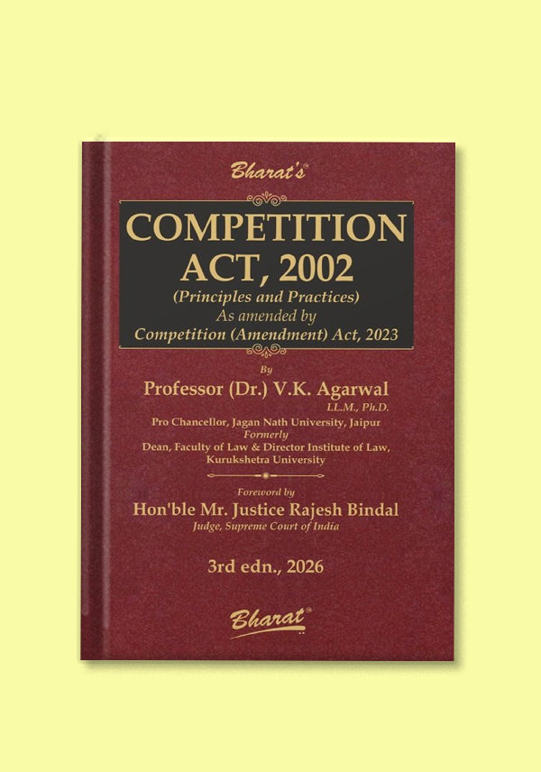 Competition Act 2002 book cover – Principles and Practices 3rd Edition 2026