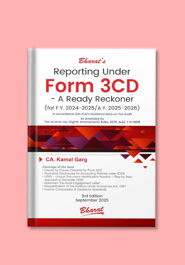 Reporting under FORM 3CD – A READY RECKONER