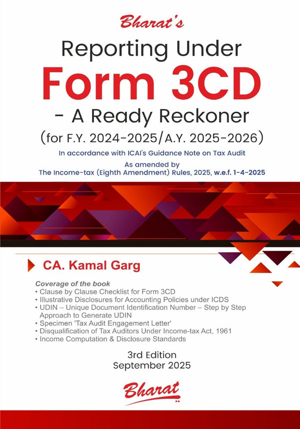 Reporting under FORM 3CD – A READY RECKONER