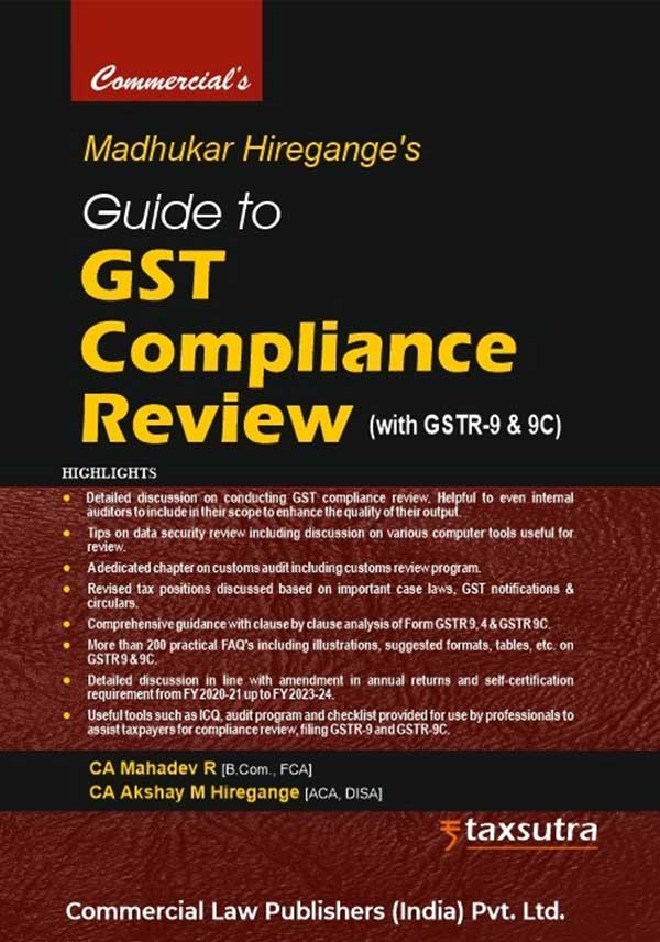 Guide to GST Compliance Review