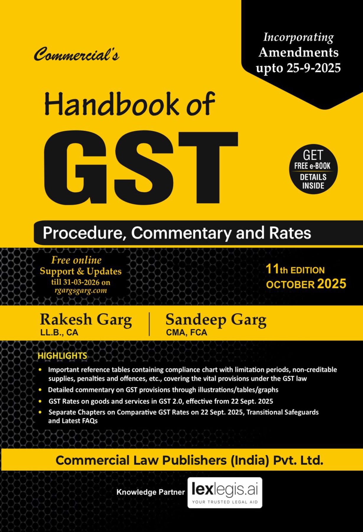 handbookofgst- gst - gst books