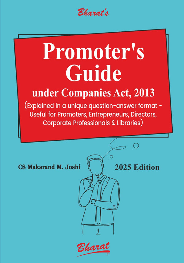 Promoter’s Guide under Companies Act, 2013