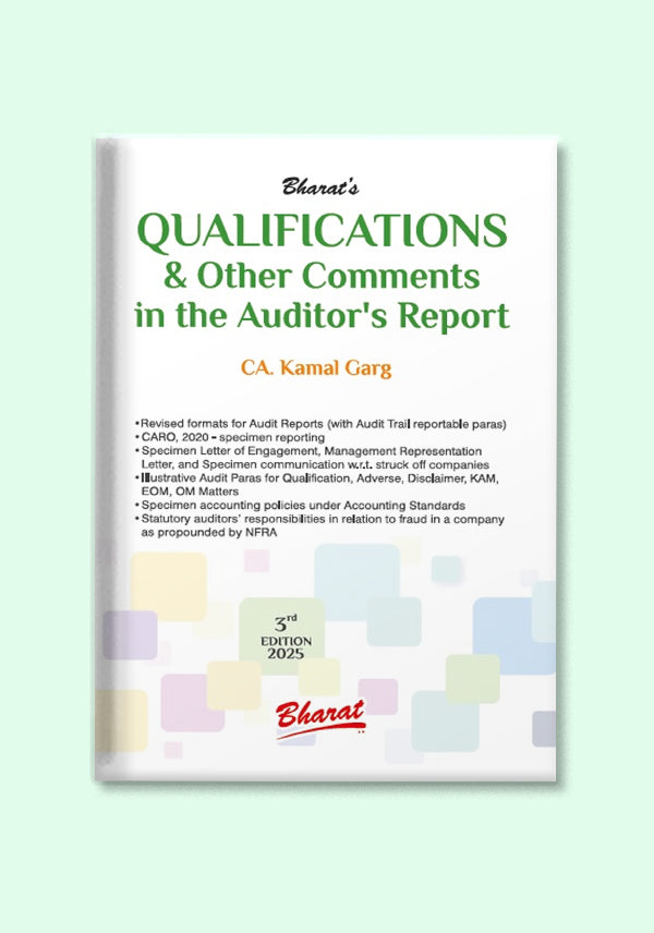 Qualifications & Other Comments in the Auditor’s Report