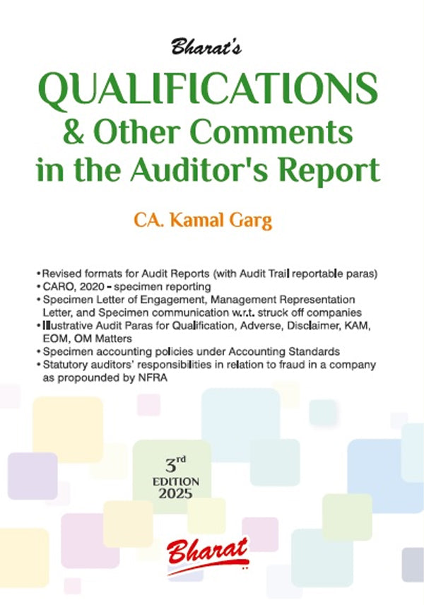 Qualifications & Other Comments in the Auditor’s Report