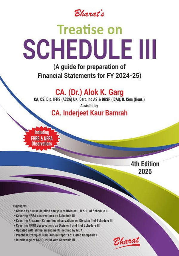 Treatise on Schedule III (A guide for preparation of Financial Statements for FY 2023-24)