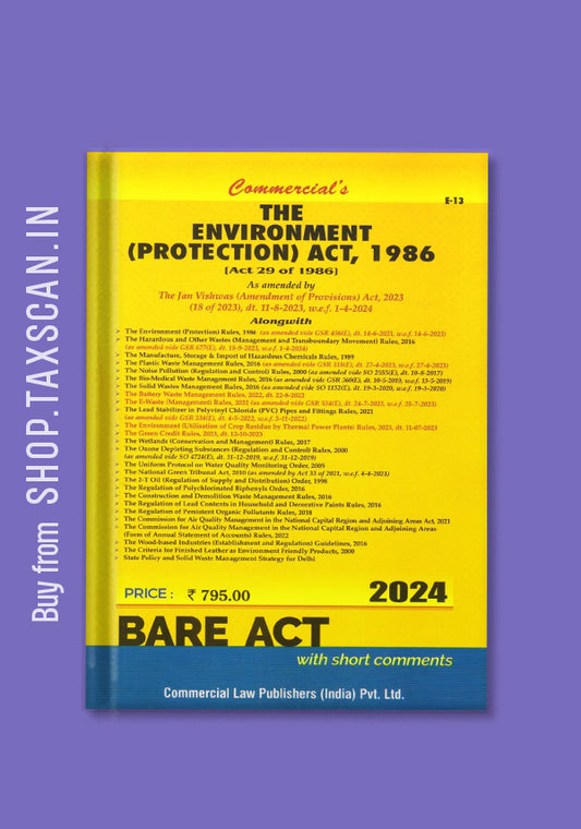 The Environment (Protection) Act, 1986