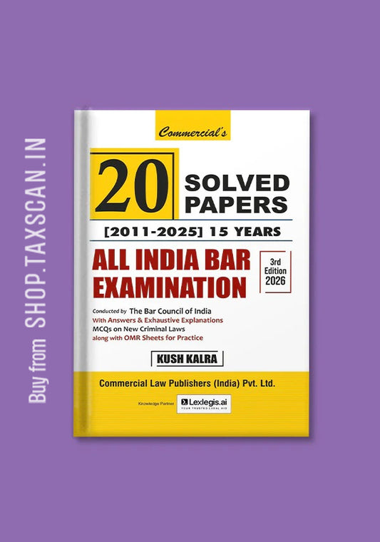 15 Years All India Bar Examination - 20 Solved Papers (2011–2025)