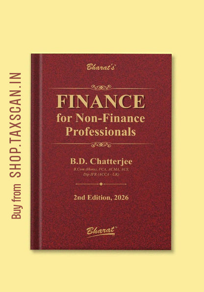 Finance for Non-Finance Professionals - book cover by Bharat Law House