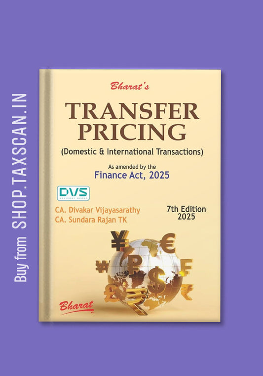 Transfer Pricing Domestic & International Transactions - book cover by Bharat Law House