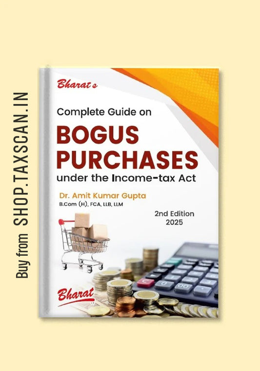 Complete Guide on Bogus Purchases under Income Tax - book cover by Bharat Law House