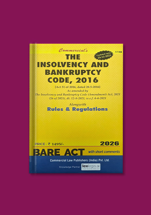 The Insolvency & Bankruptcy Code, 2016 - shopscan