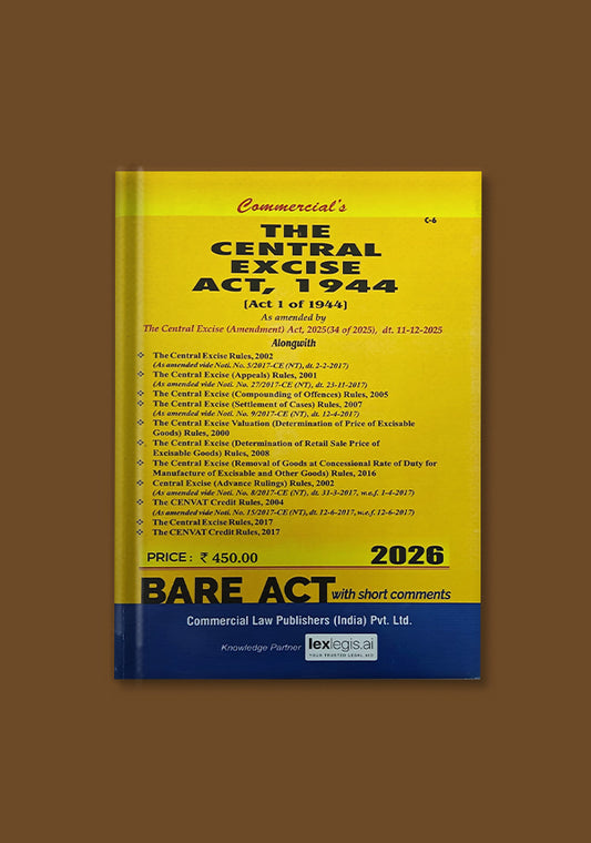 The Central Excise Act, 1944 - shopscan