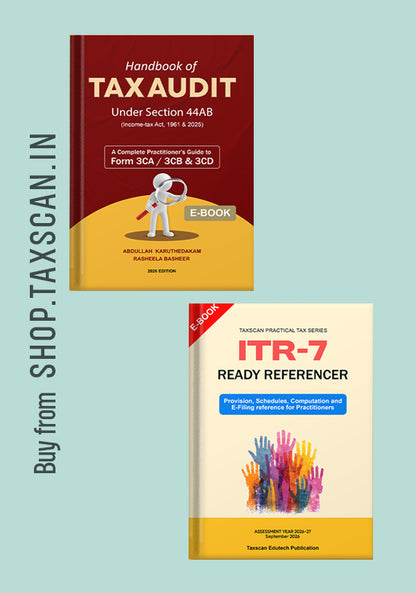 Tax Audit & ITR-7 Professional eBook Combo – AY 2026–27