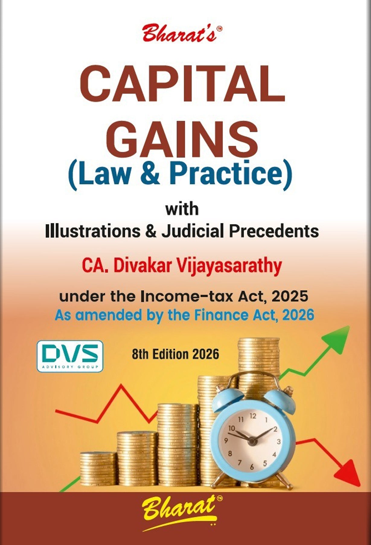 Capital Gains Law and Practice - back cover - Bharat Law House