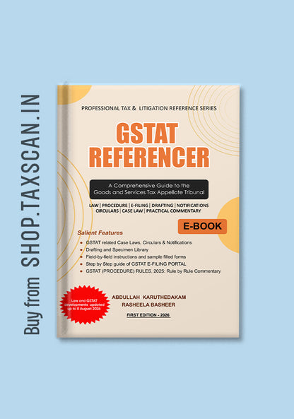 GSTAT Referencer Goods and Services Tax Appellate Tribunal Guide 2026 Ebook Cover by Taxscan