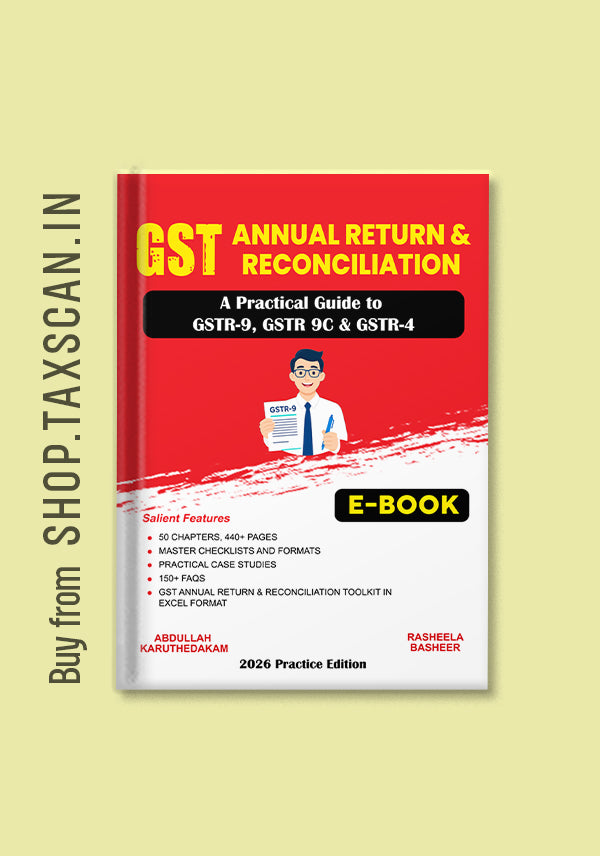 GST Annual Return and Reconciliation Practical Guide Ebook 2026 Edition by Taxscan