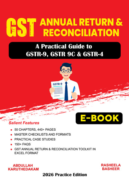 GST Annual Return and Reconciliation Practical Guide Ebook 2026 Edition by Taxscan