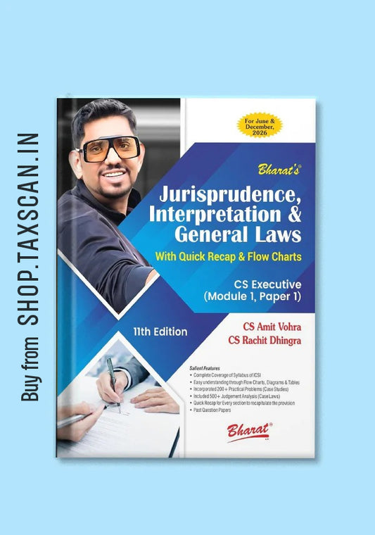 JURISPRUDENCE, INTERPRETATION & GENERAL LAWS [Module I, Paper 1]