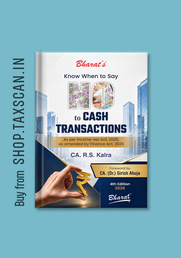 Know When to Say No to Cash Transactions - book cover by Bharat Law House