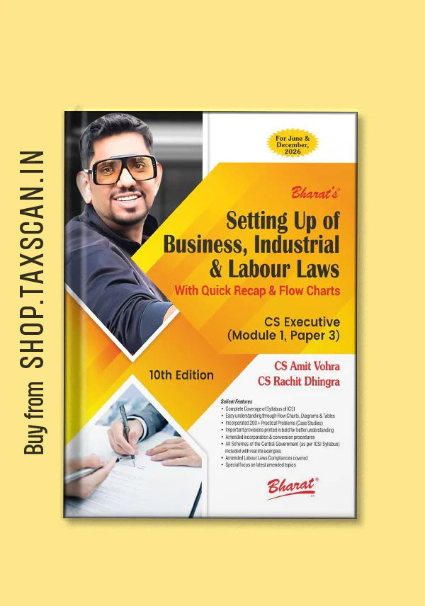 Setting Up of Business, Industrial & Labour Laws (Module 1, Paper 3)