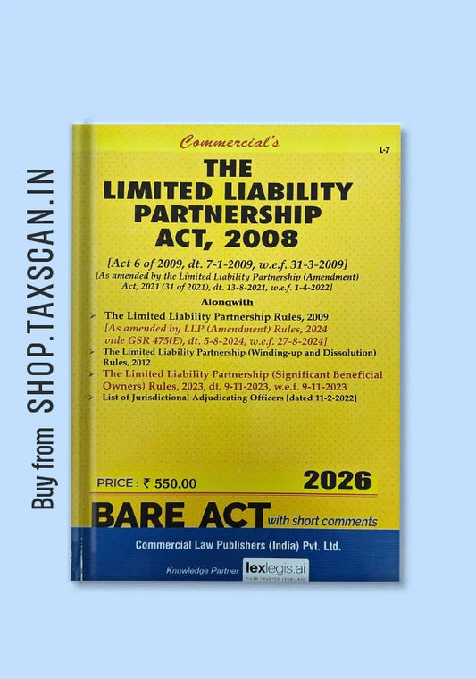The Limited Liability Partnership Act, 2008 - [Bare Act]