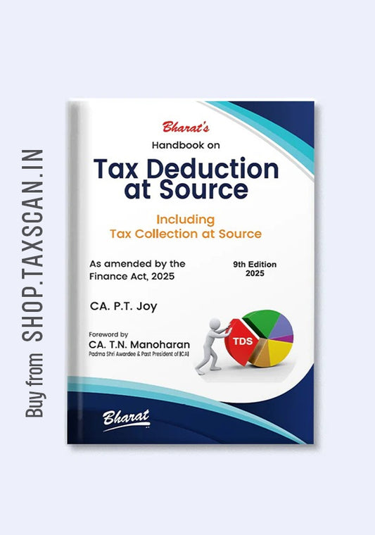 Handbook on Tax Deduction at Source TDS - book cover by Bharat Law House