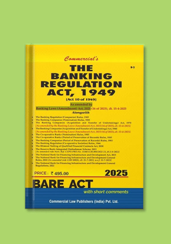 The Banking Regulation Act, 1949 - shopscan