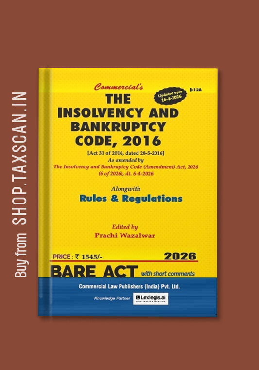 IBC 2016 with rules and regulations India law guide - Shopscan