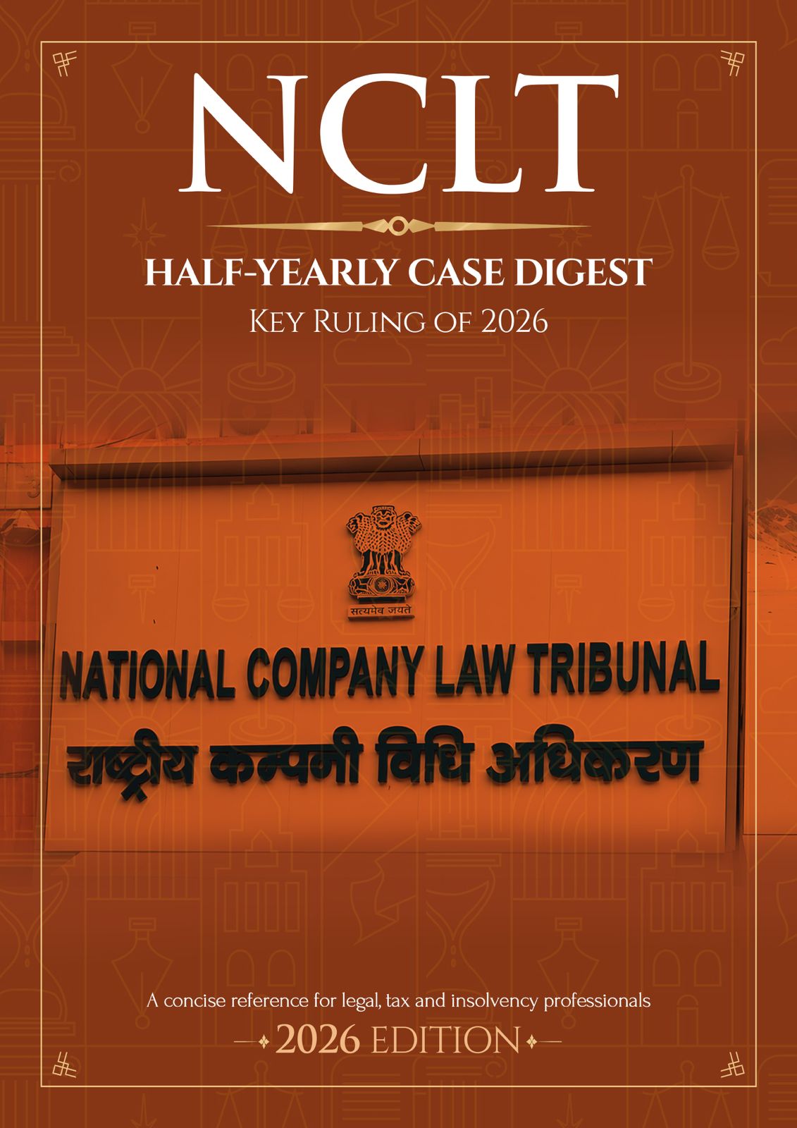NCLT Half-Yearly Case Digest Key Rulings of 2026 Ebook cover by Taxscan Editorial Board, Taxscan