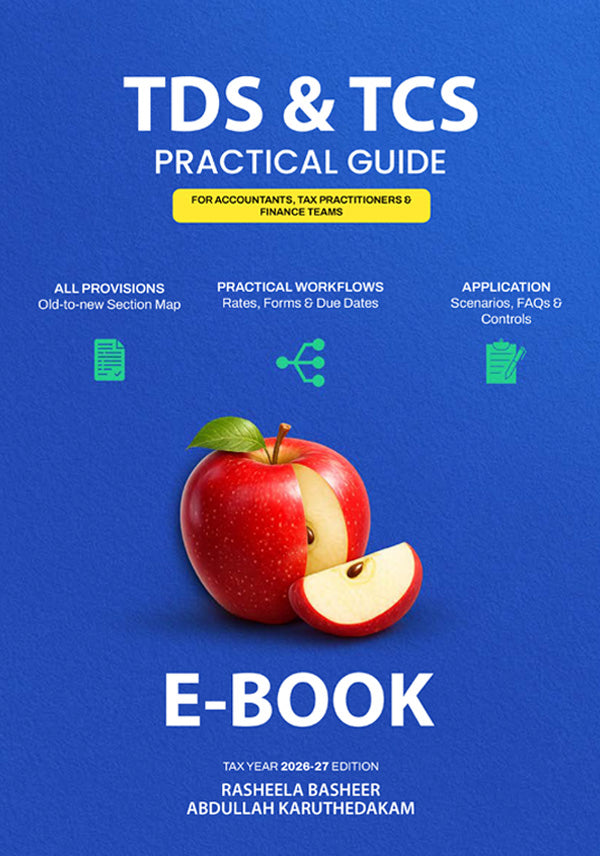 TDS & TCS Practical Guide, Tax Year 2026–27 Edition by Rasheela Basheer & Abdullah Karuthedakam, Taxscan