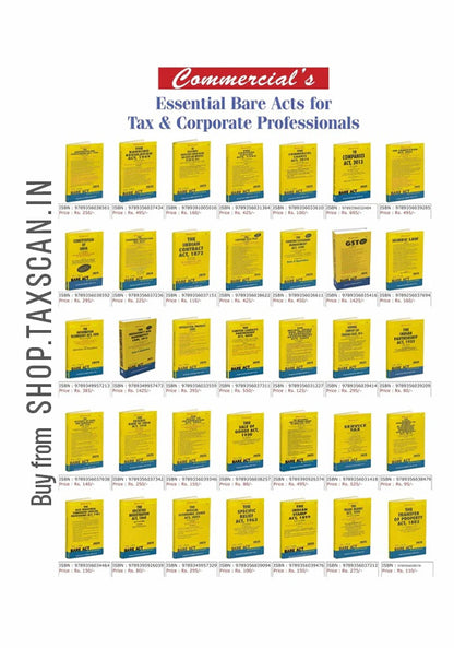 Essential Bare Acts for Tax & Corporate Professionals