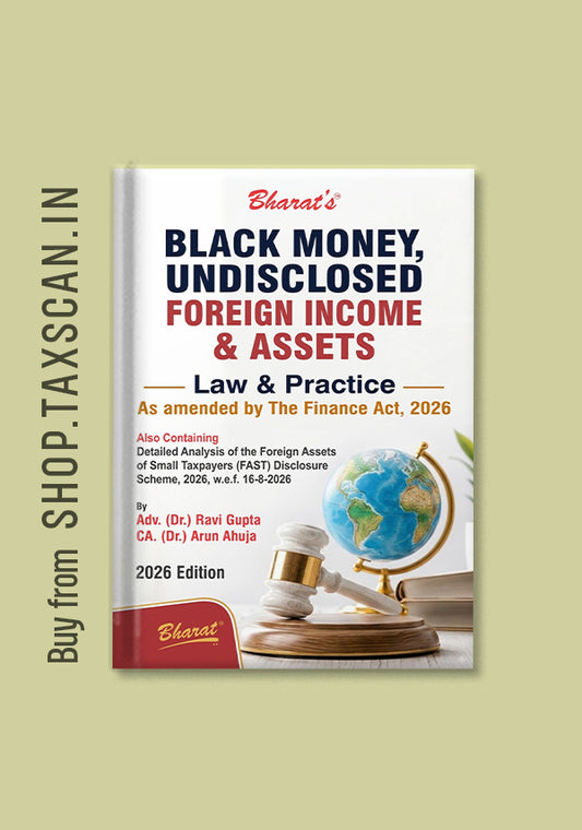 Black Money, Undisclosed Foreign Income & Assets Law & Practice , 1st edn, by Adv. (Dr.) Ravi Gupta & CA. (Dr.) Arun Ahuja