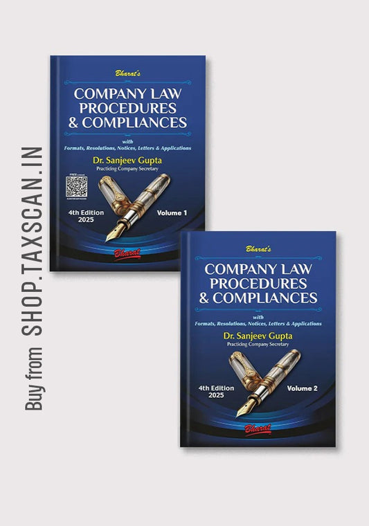 COMPANY LAW Procedures & Compliances (in 2 volumes) - with Free e-Book