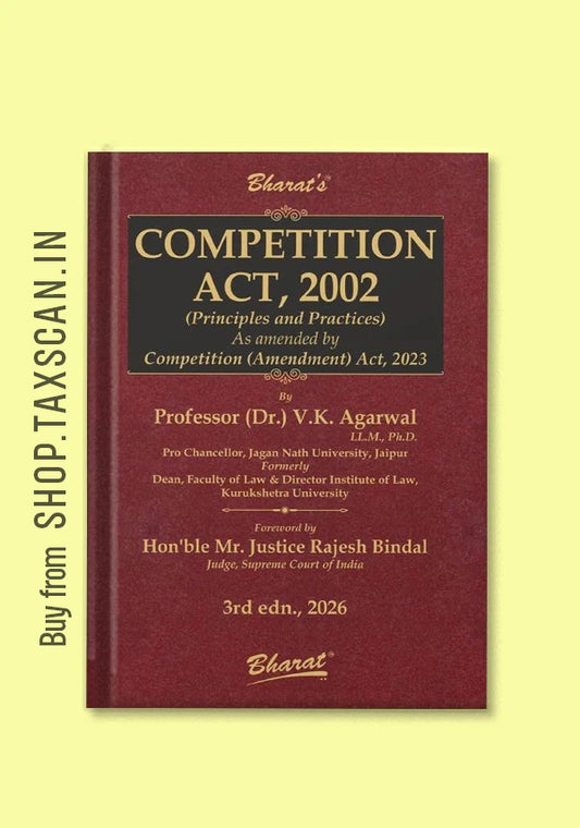 Competition Act, 2002 (Principles & Practices) – 3rd Edition 2026