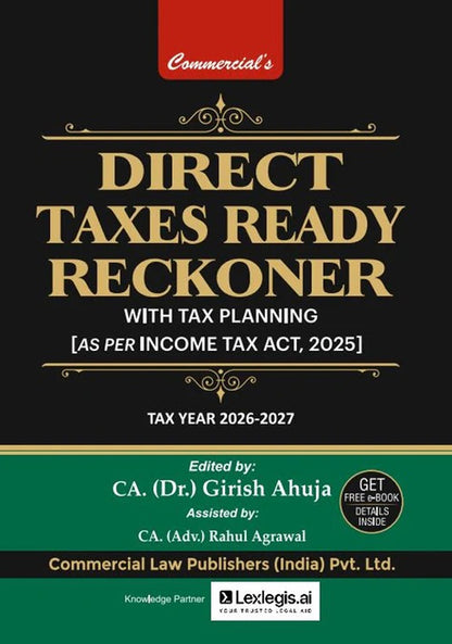 Direct Taxes Ready Reckoner - Shopscan