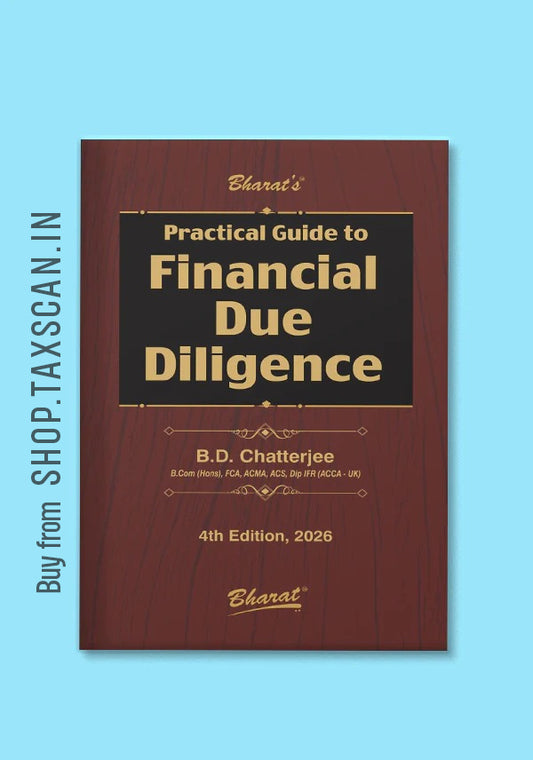 Practical Guide to Financial Due Diligence - book cover by Bharat Law House