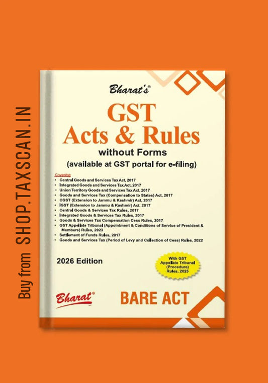 GST Acts & Rules - Bare Act 2026
