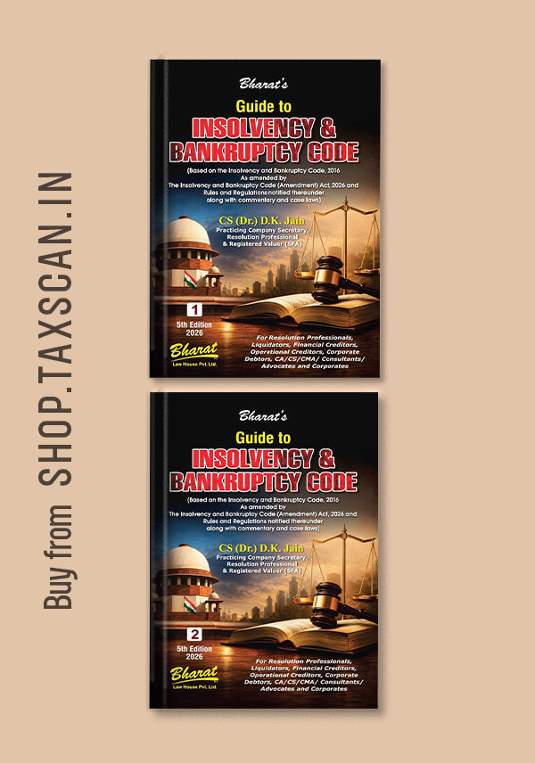 Guide to INSOLVENCY & BANKRUPTCY CODE (Set of 2 Vols.) 5 th edn by CS Dr. D.K. Jain