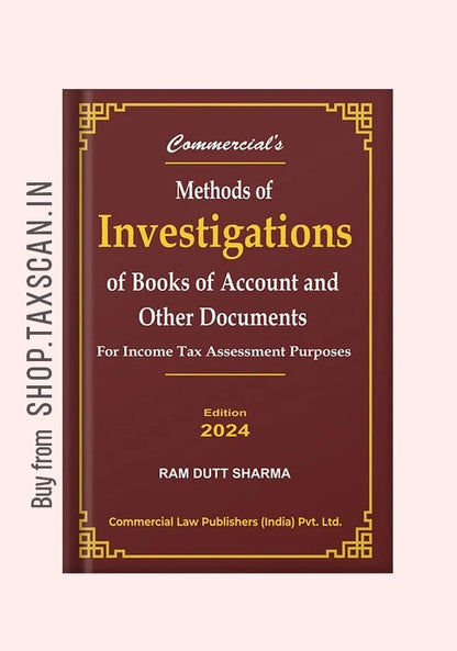 Methods of Investigations of Books of Accounts and Other Documents