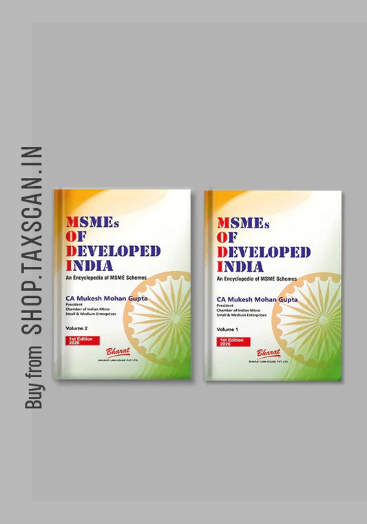MSMEs of Developed India 2-Volume Set - book cover by Bharat Law House