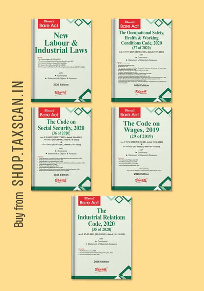 Labour Law Bare Acts Combo