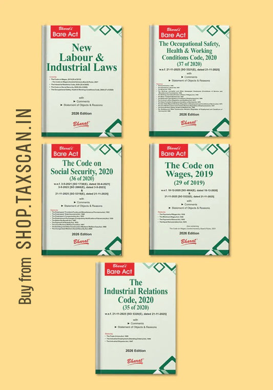 Labour Law Bare Acts Combo